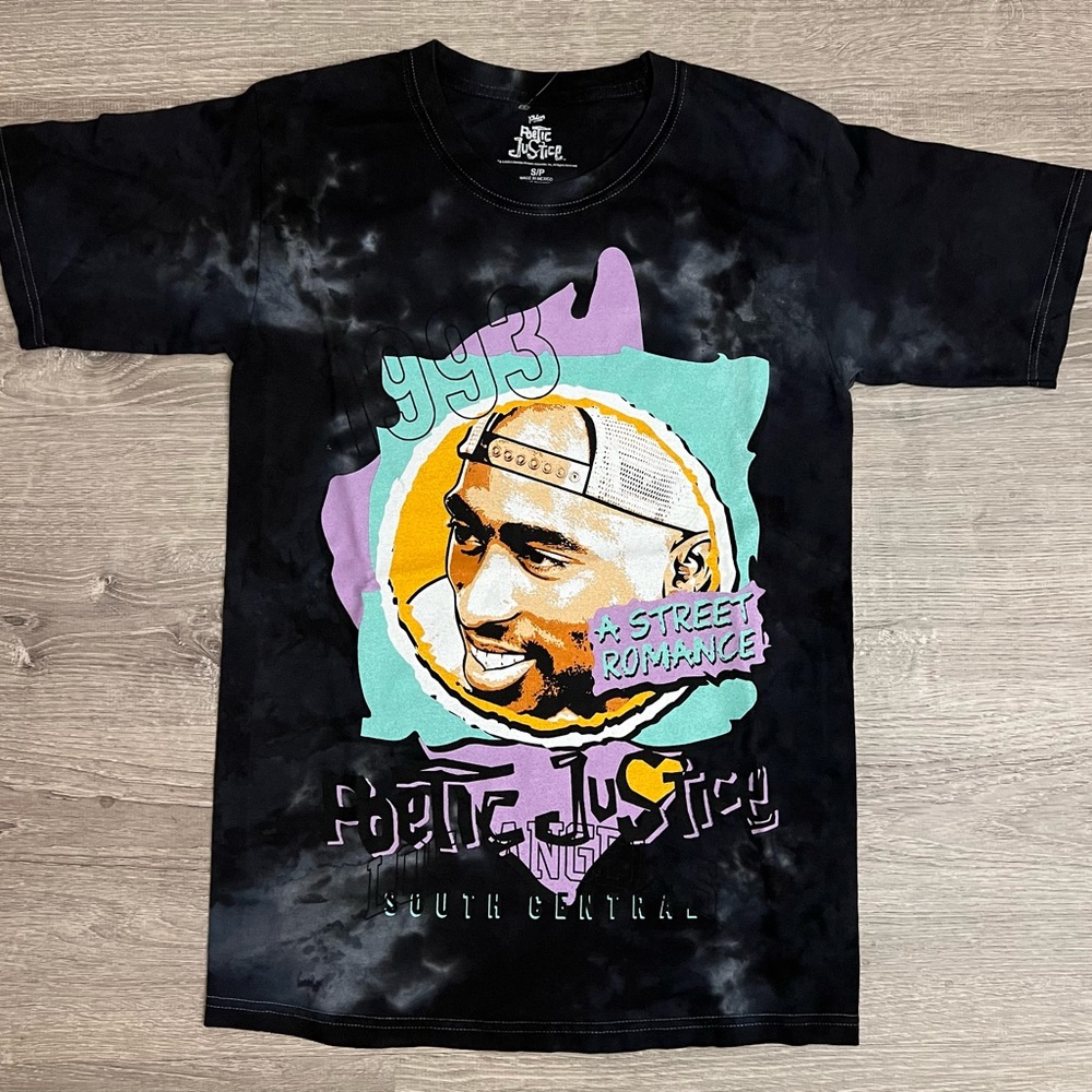Tupac 2pac Poetic Justice Graphic t-shirt small